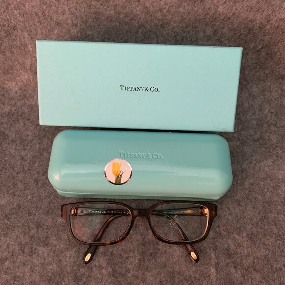 Tiffany & Co TF 2024 Women’s 8015 Havana Optical/Prescription Eyeglasses Frame - Picture 16 of 16